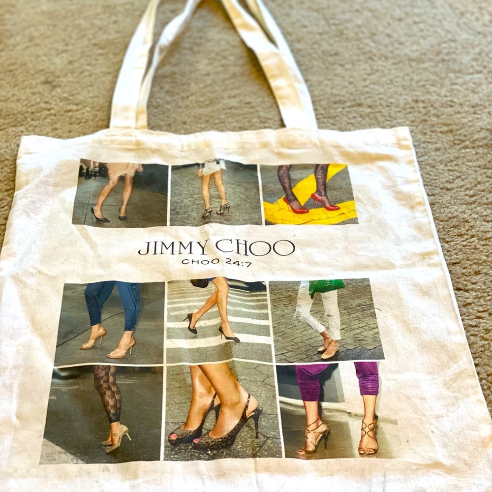 Jimmy Choo canvas bag